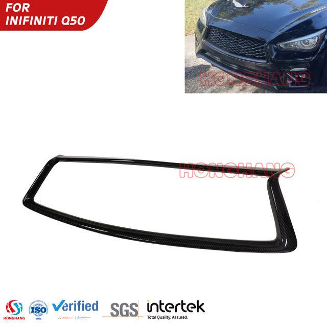 2018 2019 2020 2021 2022 Infiniti Q50 Telaio griglia paraurti ABS