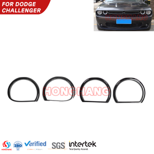 Cubierta de faro delantero para Dodge Challenger 2015 2016 2017 2018 2019 2020 2021 2022 2023