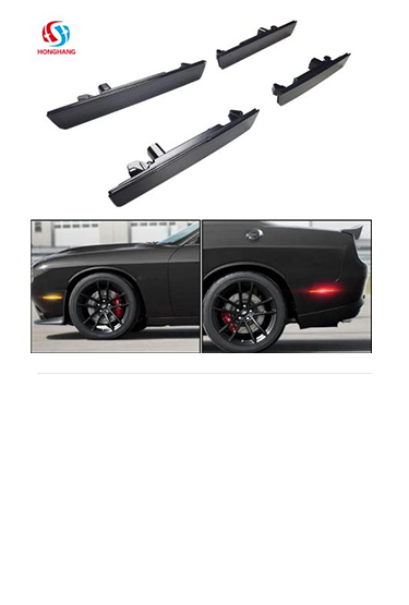 Dodge-Challenger-Передние-Задние светодиодные боковые габаритные огни-2015-2016-2017-2018-2019-2020