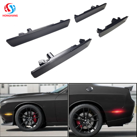 Передние/задние светодиодные боковые габаритные фонари Dodge Challenger 2015 2016 2017 2018 2019 2020