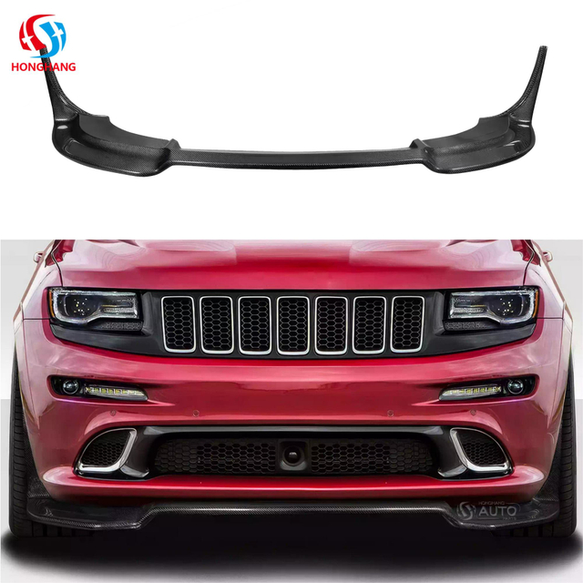 Labbro del divisore del paraurti anteriore per Jeep Grand Cherokee SRT8 2012 2013 2014 2015 2016