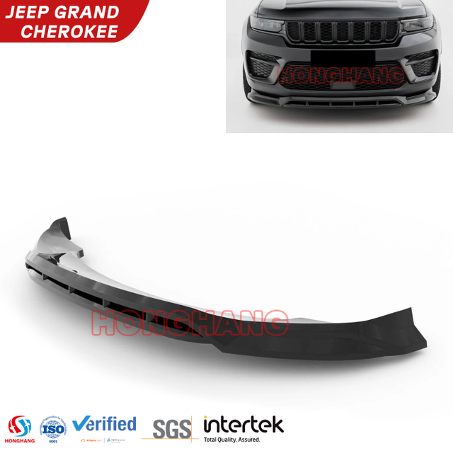 Разделитель губ переднего бампера для Jeep Grand Cherokee MK5 2021-
