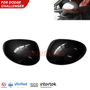 Tapas de cubierta de espejo lateral para Dodge Challenger 2015 2016 2017 2018 2019 2020 2021 2022 2023