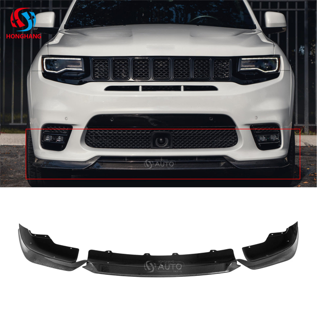 Jeep Grand Cherokee SRT Разделитель переднего бампера 2017 2018 2019 2020 2021