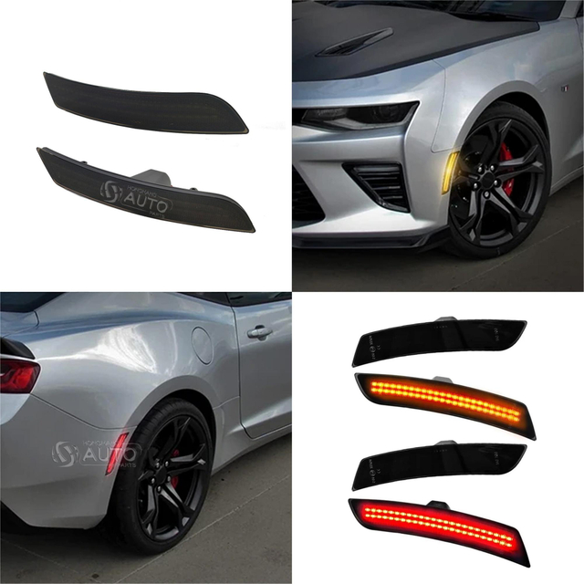 LED-Seitenmarkierungsleuchten f&uuml;r Chevrolet Camaro 2016 2017 2018 2019 2020 2021 2022 2023 2024