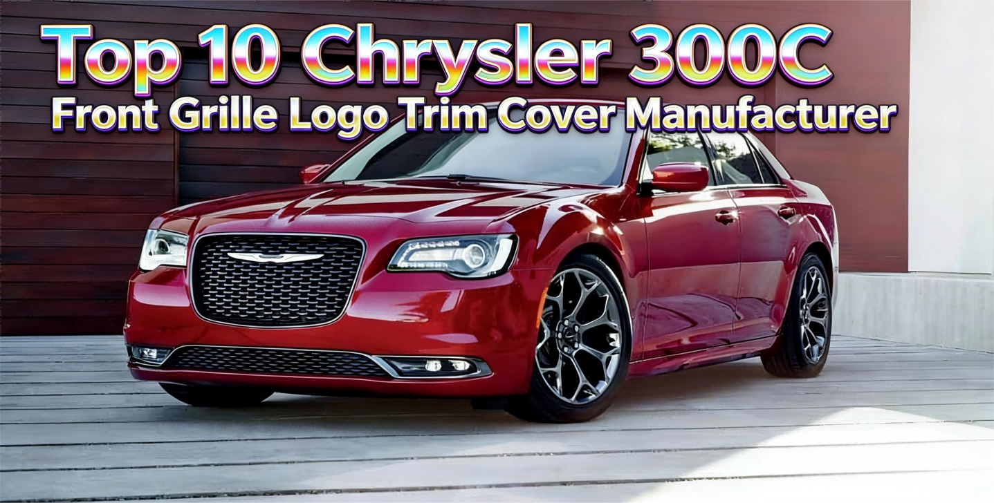Top 10 produttori di coperture per finiture con logo della griglia anteriore Chrysler 300C